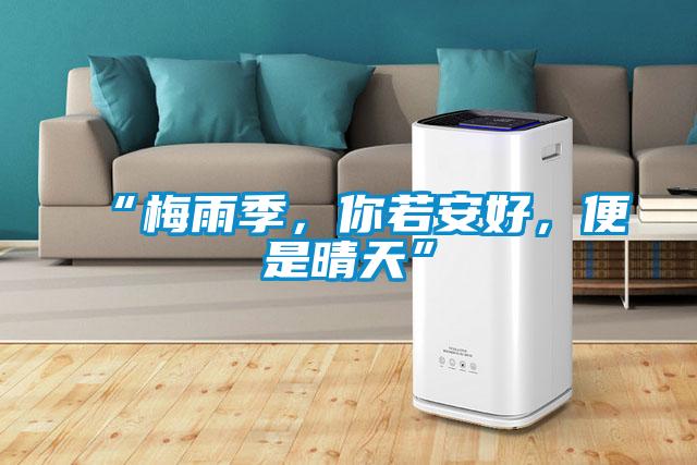 “梅雨季，你若安好，便是晴天”