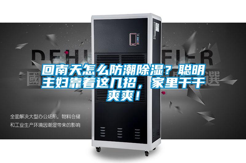 回南天怎么防潮除濕？聰明主婦靠著這幾招，家里干干爽爽！