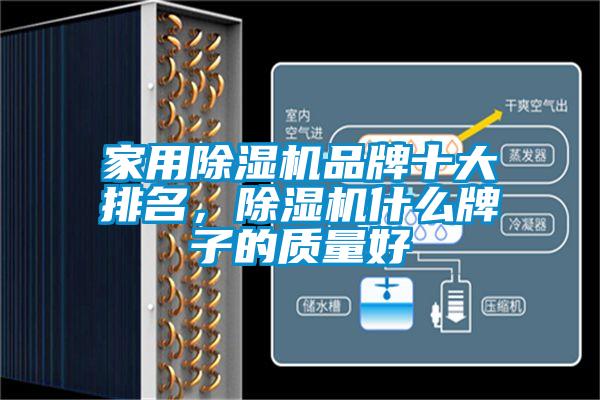 家用除濕機品牌十大排名,除濕機什么牌子的質量好