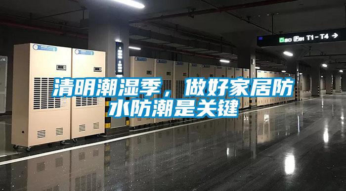 清明潮濕季，做好家居防水防潮是關鍵