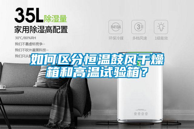 如何區(qū)分恒溫鼓風(fēng)干燥箱和高溫試驗(yàn)箱？