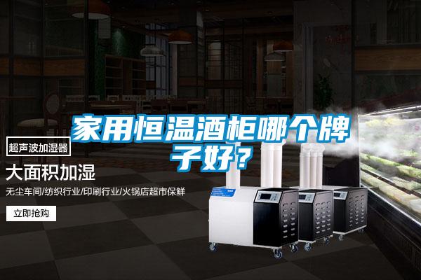 家用恒溫酒柜哪個牌子好?