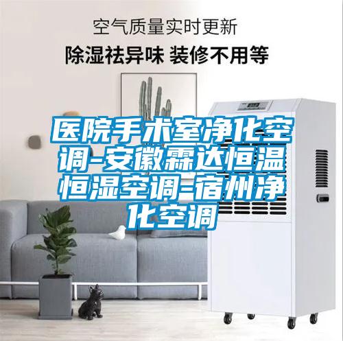 醫(yī)院手術(shù)室凈化空調(diào)-安徽霖達(dá)恒溫恒濕空調(diào)-宿州凈化空調(diào)