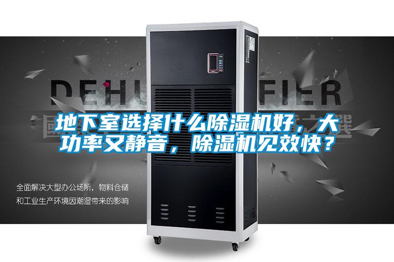 地下室選擇什么除濕機好，大功率又靜音，除濕機見效快？