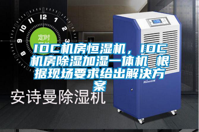 IDC機房恒濕機，IDC機房除濕加濕一體機 根據現場要求給出解決方案