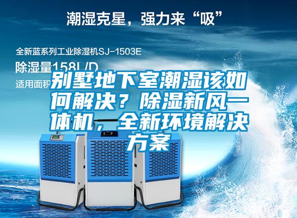 別墅地下室潮濕該如何解決？除濕新風(fēng)一體機，全新環(huán)境解決方案