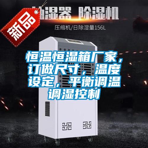 恒溫恒濕箱廠家,訂做尺寸,溫度設(shè)定,平衡調(diào)溫調(diào)濕控制