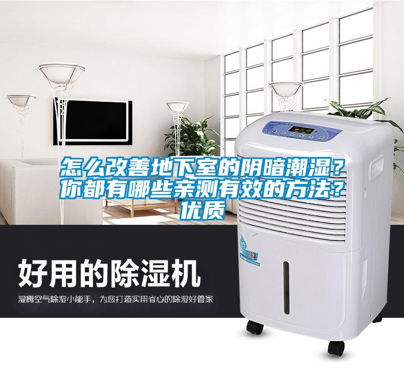 怎么改善地下室的陰暗潮濕？你都有哪些親測有效的方法？優質