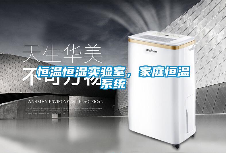 恒溫恒濕實驗室，家庭恒溫系統