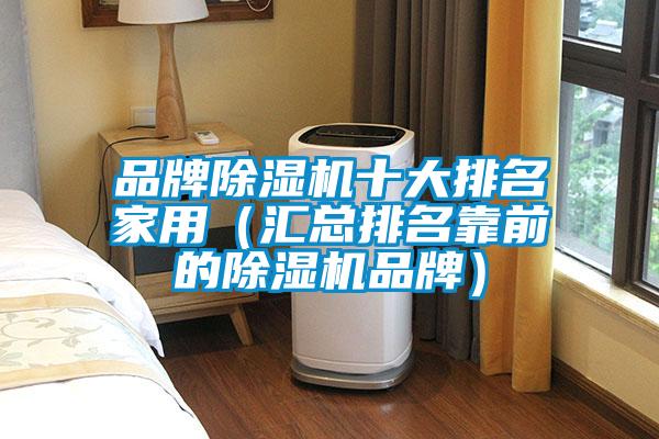 品牌除濕機(jī)十大排名家用(匯總排名靠前的除濕機(jī)品牌)