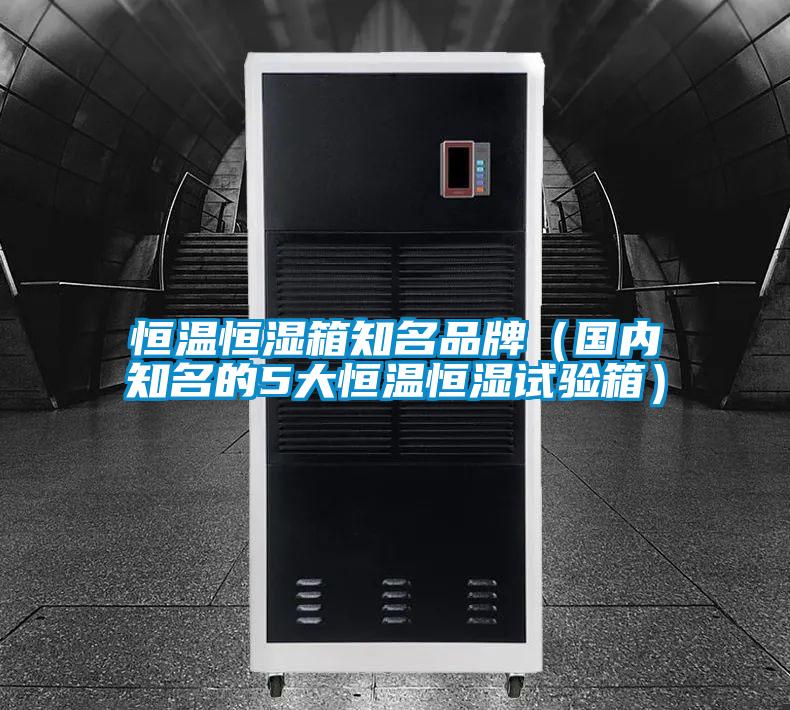恒溫恒濕箱知名品牌(國內知名的5大恒溫恒濕試驗箱)