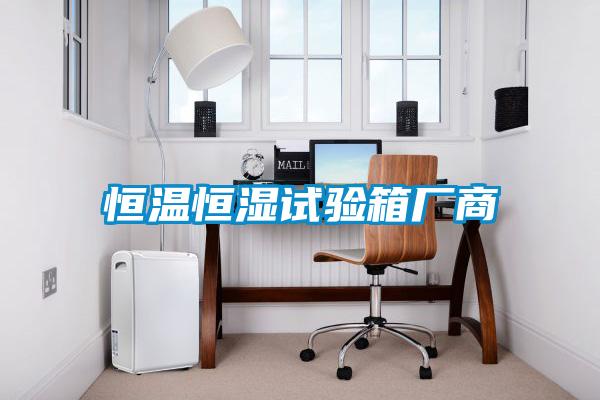 恒溫恒濕試驗箱廠商