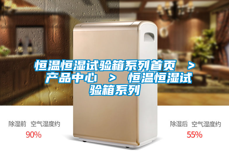 恒溫恒濕試驗箱系列首頁 > 產品中心 > 恒溫恒濕試驗箱系列