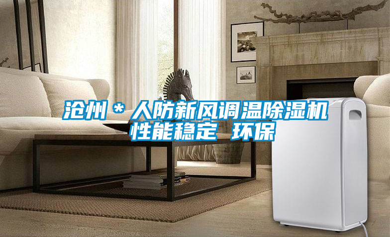 滄州*人防新風(fēng)調(diào)溫除濕機(jī) 性能穩(wěn)定 環(huán)保