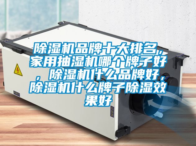 除濕機品牌十大排名，家用抽濕機哪個牌子好，除濕機什么品牌好，除濕機什么牌子除濕效果好