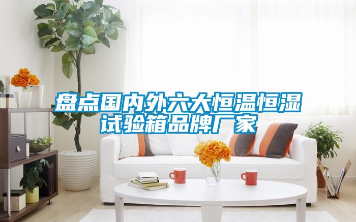 盤點(diǎn)國(guó)內(nèi)外六大恒溫恒濕試驗(yàn)箱品牌廠家