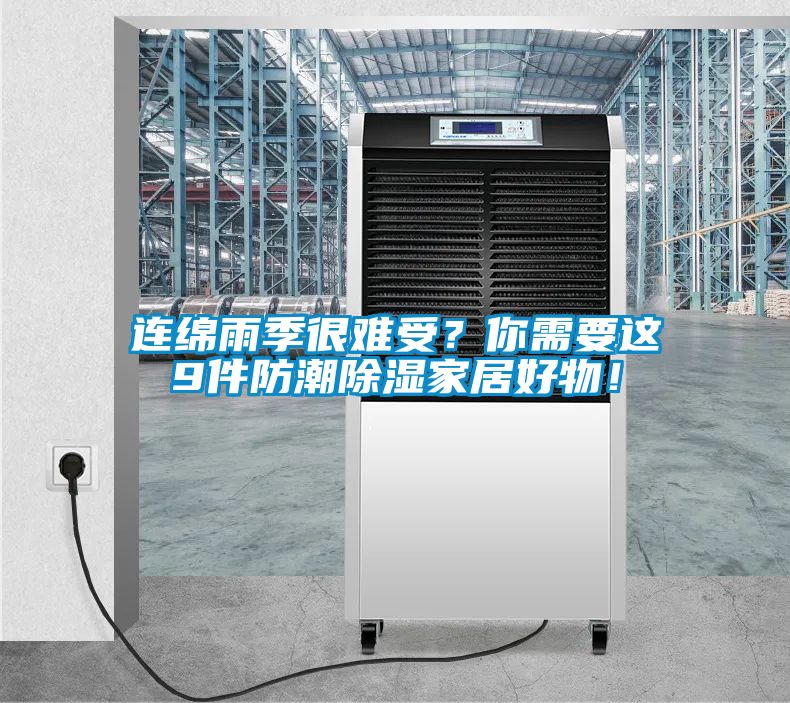 連綿雨季很難受?你需要這9件防潮除濕家居好物!