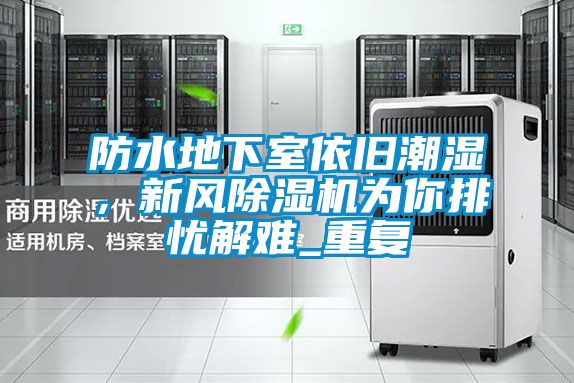 防水地下室依舊潮濕,新風(fēng)除濕機(jī)為你排憂解難_重復(fù)